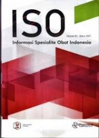 Image of ISO : Informasi Spesialite Obat Indonesia