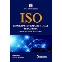 Image of ISO : Informasi Spesialite Obat Indonesia
Volume 51 Tahun 2017 s-d 2018