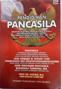 Image of Pendidikan Pancasila Edisi Reformasi 2016