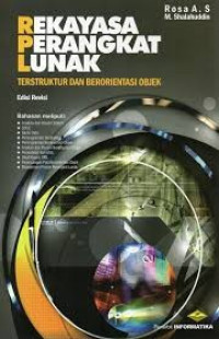 Image of Rekayasa Perangkat Lunak : Terstruktur dan Berorientasi Objek
