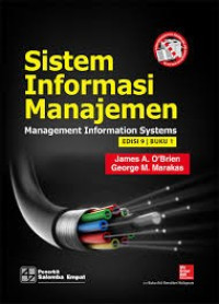Image of Sistem Informasi Manajemen: Management Information Systems Edisi 9-Buku 1